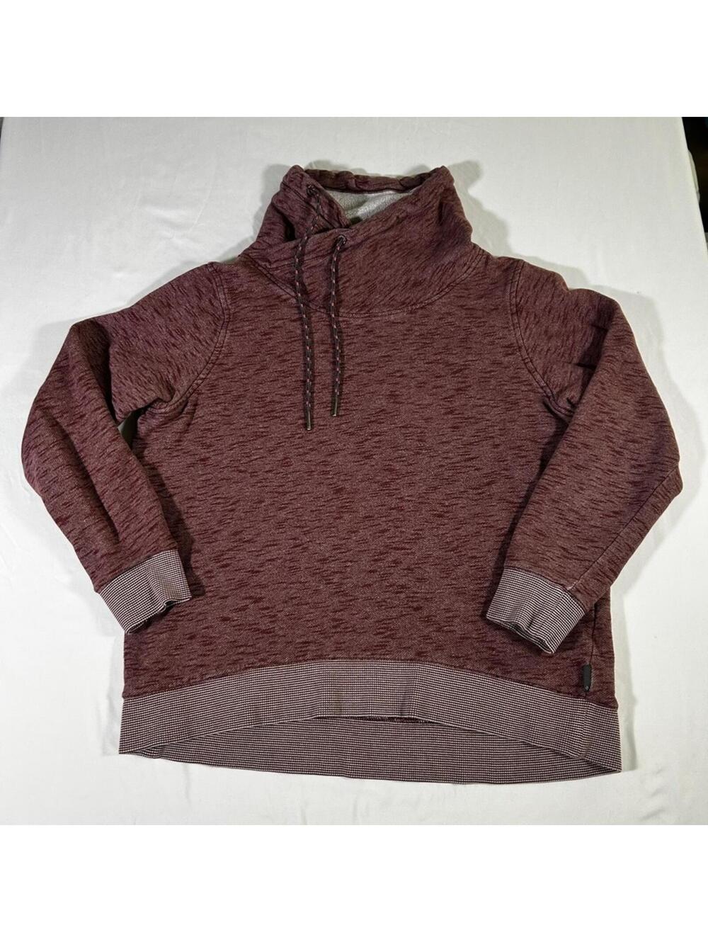 Columbia Sweatshirt Women's Size Large Magenta Mock Neck Pullover Outdoors Warm